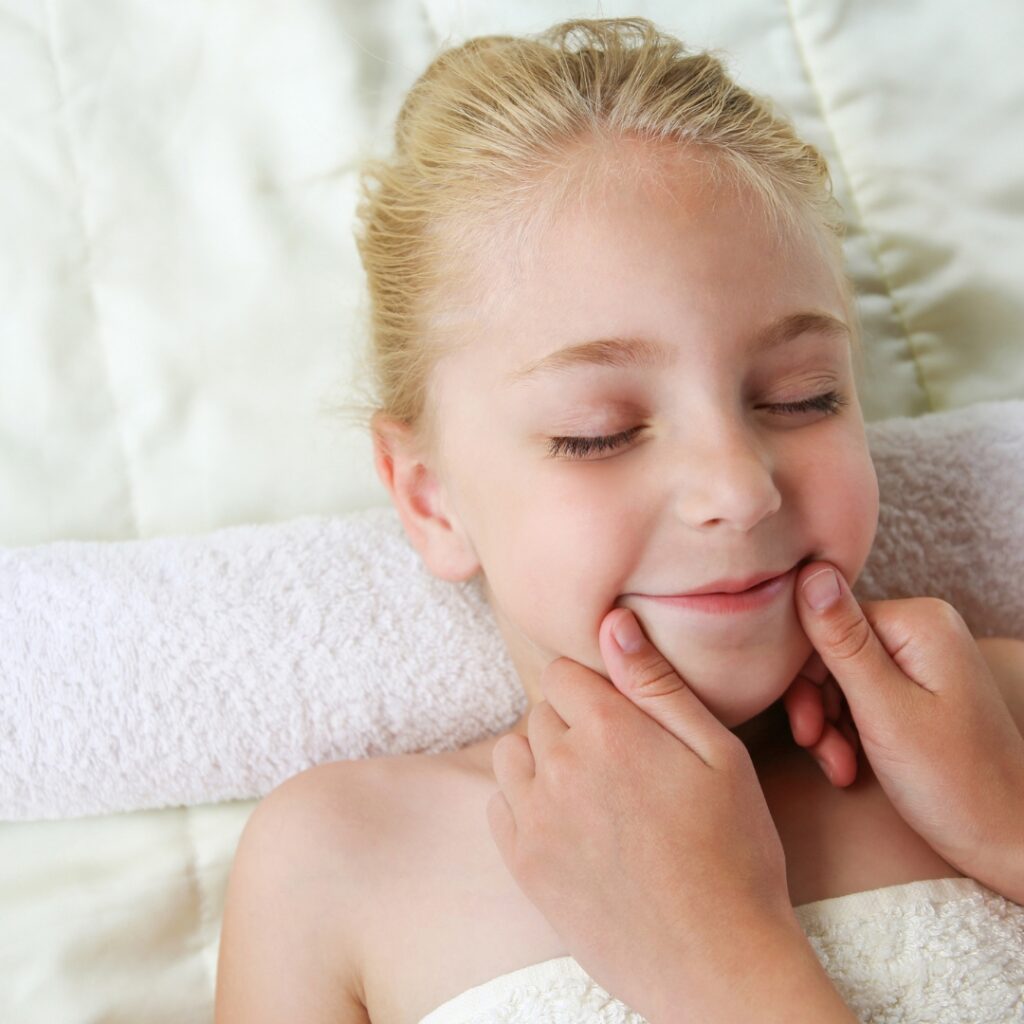 massages en duos parent-enfant