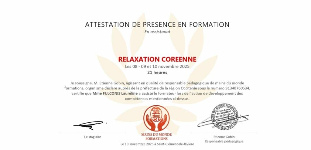 relaxation K assistanat