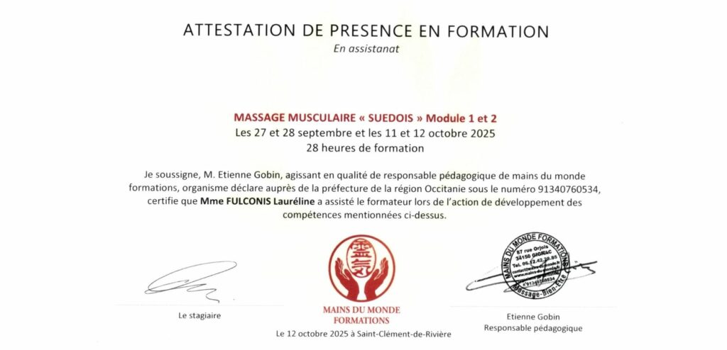 mes certifications