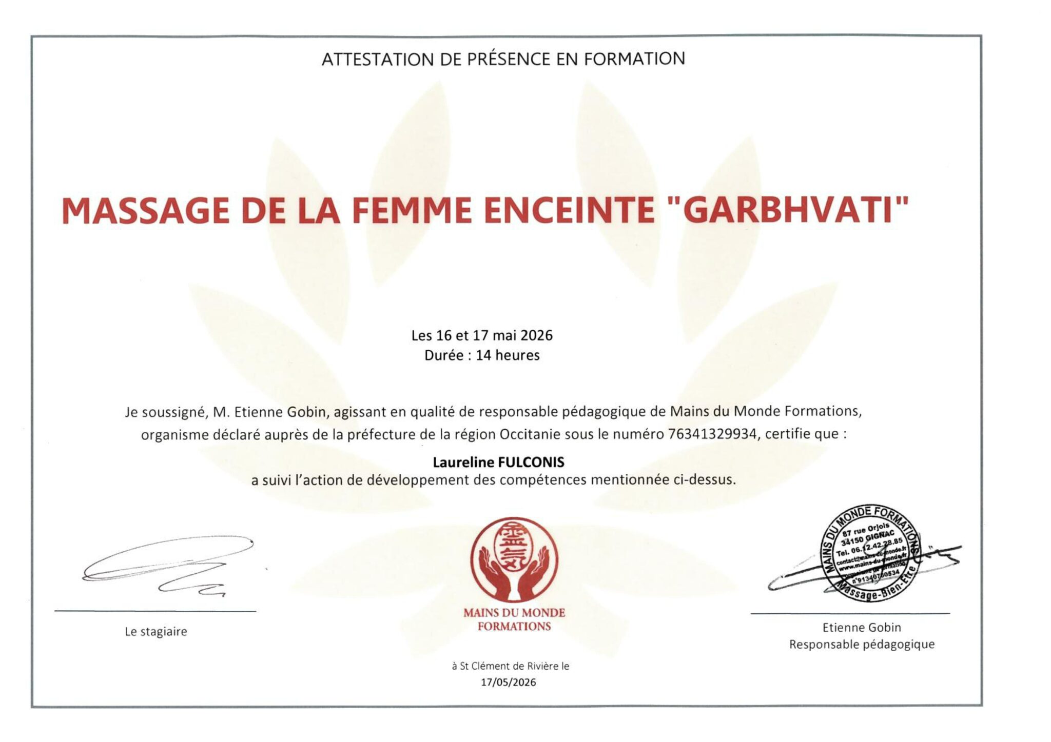 certif garbahvati